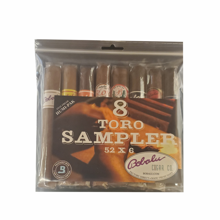 8 Cigar Toro Sampler Humi-pak