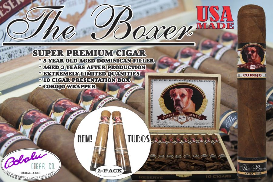 The Boxer Limited Edition Reserve Cigars (Aged 3+ Years!)