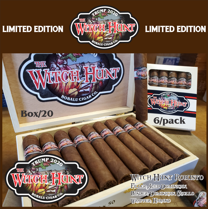 Trump Witch Hunt Cigars - "New"