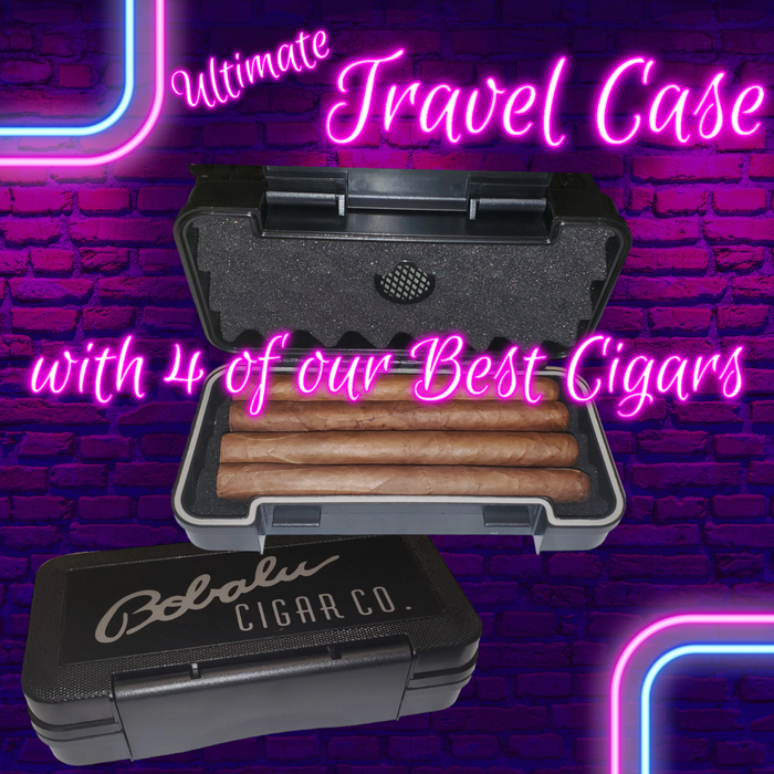 Black Friday Bobalu rugged waterproof 4 cigar travel case