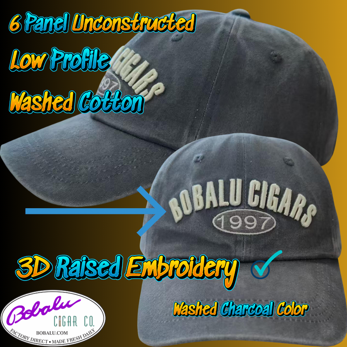 Bobalu 3D Raised Embroidery Ball Caps