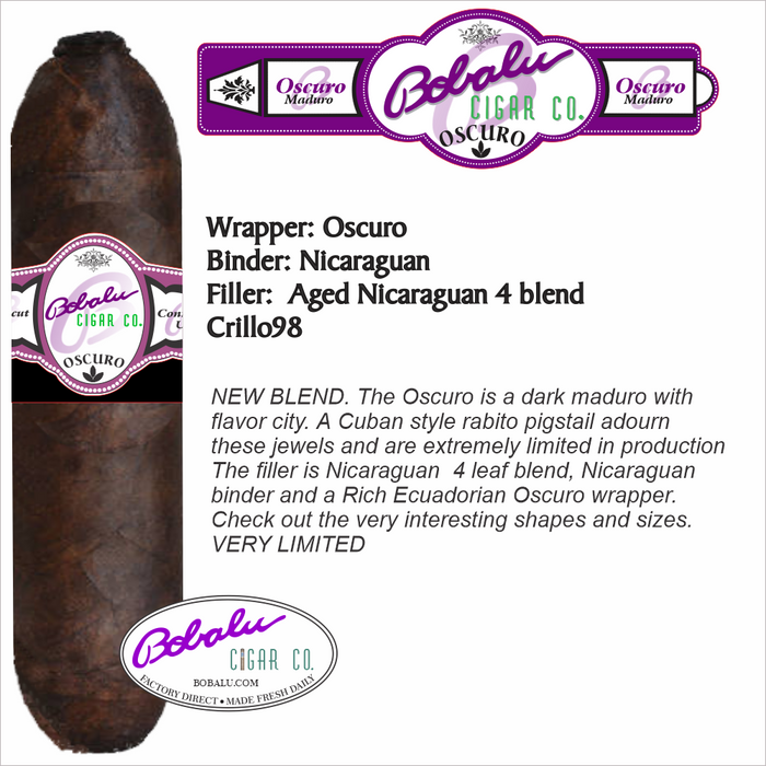 New Oscuro Sampler Pack 6 Cigars