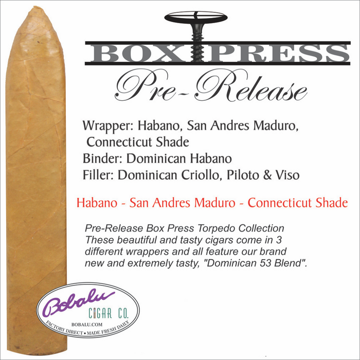 Box Press 15 Cigar Bundle Pre-release