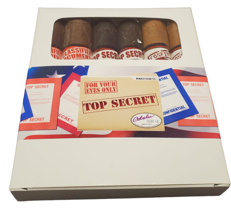 Top Secret 6-pack robusto sampler