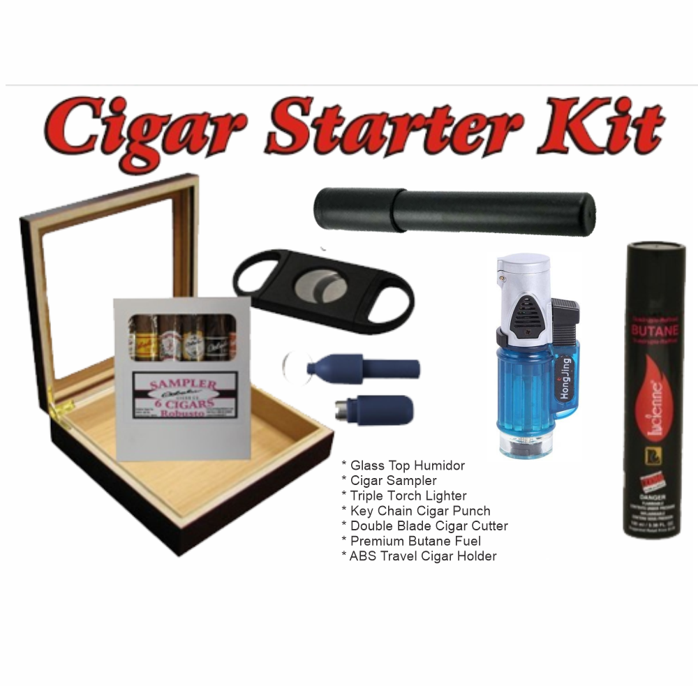 4th Generation Starter Kit with Sandblasted Pipe – Arlington Pipe & Cigar  Lounge