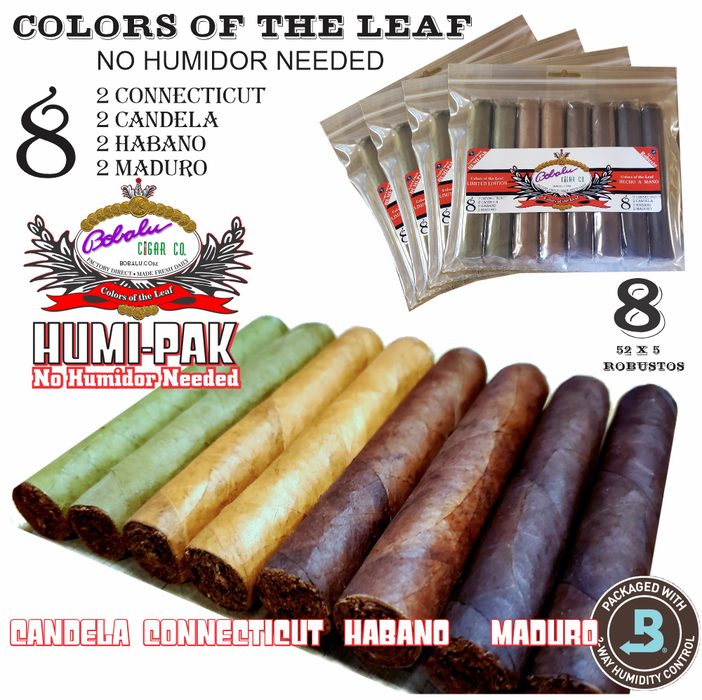 Colors of the Leaf Limited Edition Humi-Pak — Bobalu Cigar Company