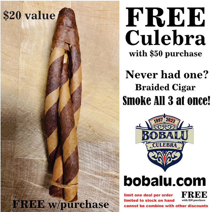 Culebra Triple Twist Single Cigar - FREE with $50+ Purchase