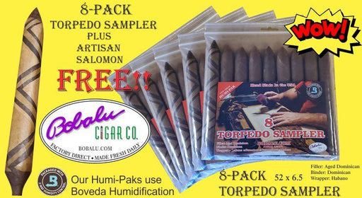 Cigar Humi Paks - Shop Cigar Sampler Packs Online | Bobalu — Bobalu ...